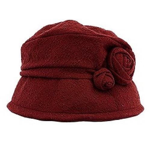 TNC H-249 Bucket Hats Rose Free size pink, beige, wine, black, charcoal